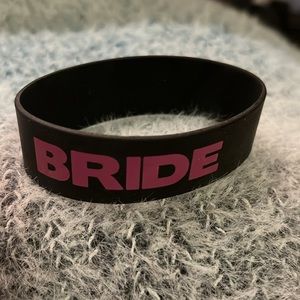 “Bride” Silicone Rubber Bracelet
